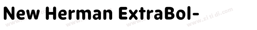 New Herman ExtraBol字体转换 New Herman ExtraBol字体转换